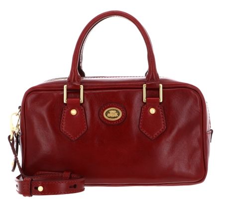 THE BRIDGE Stodo Boston Bag Rosso Ribes / Oro