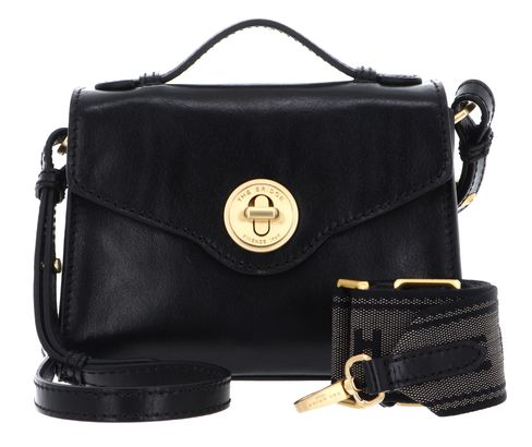 THE BRIDGE Irene Crossbody Bag XS Nero / Oro