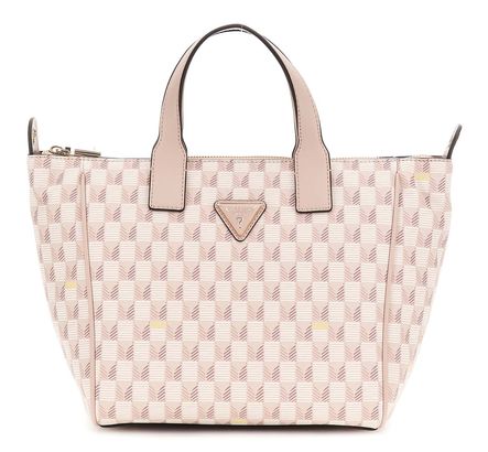 GUESS Follie Small Tote Bag Blush Logo