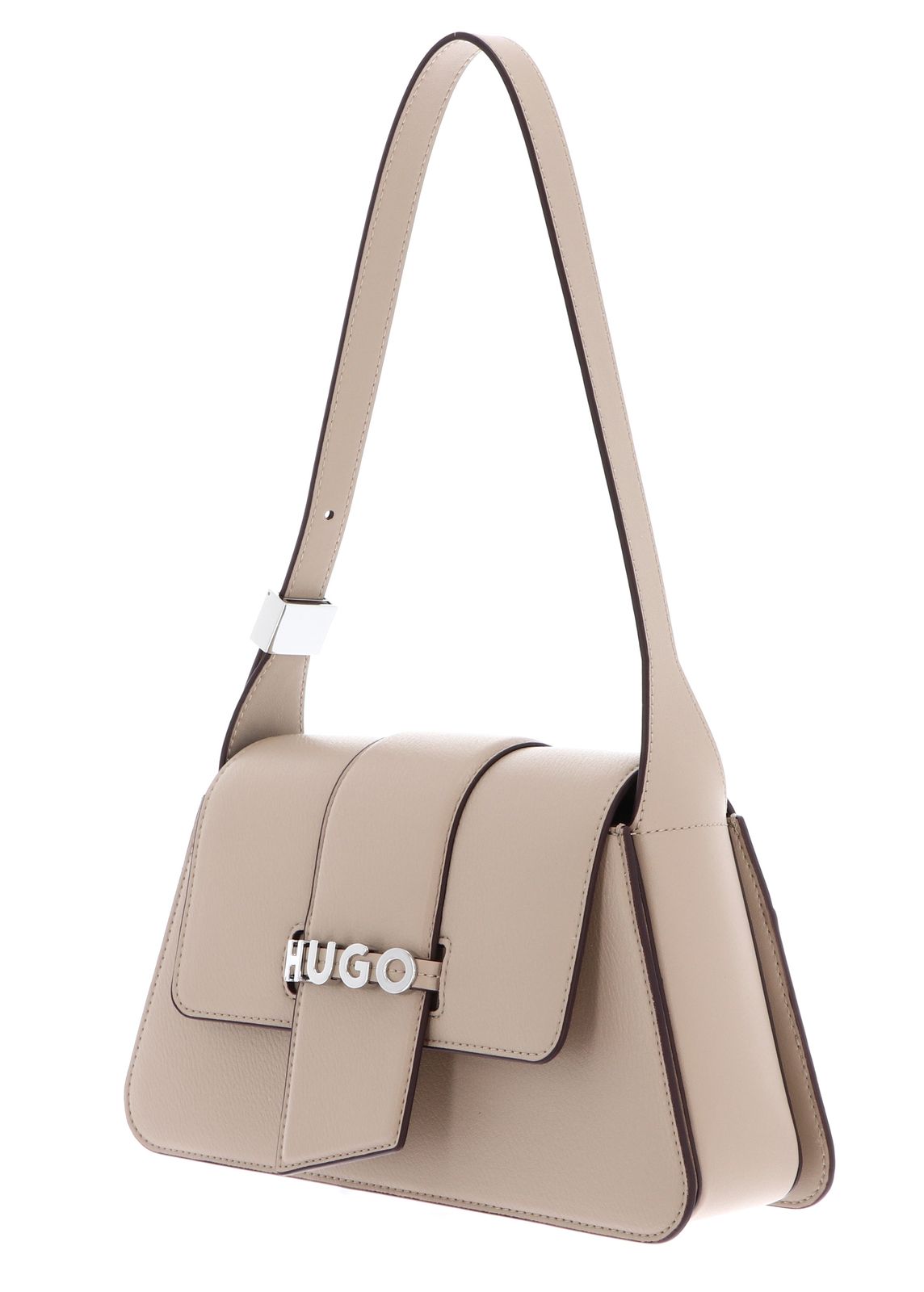 HUGO Mel 2.0 Shoulder Flap Bag Light / Pastel Brown HUGO Mel 2.0 Shoulder Flap Bag Light / Pastel Brown
