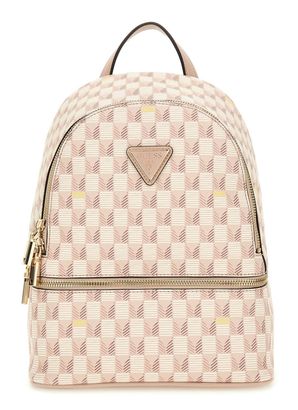 GUESS Follie Travel Small Backpack Blush Logo