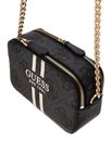 GUESS Noelle II Crossbody Camera Bag Coal Logo