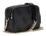 GUESS Noelle II Crossbody Camera Bag Coal Logo