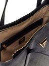 GUESS Meridian II Girlfriend Tote Bag Coal Logo