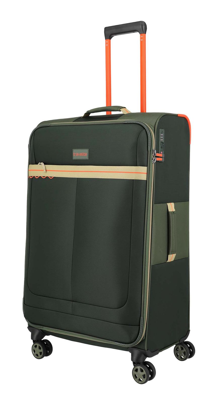 travelite Color Craze 4W Trolley L Oliv travelite Color Craze 4W Trolley L Oliv