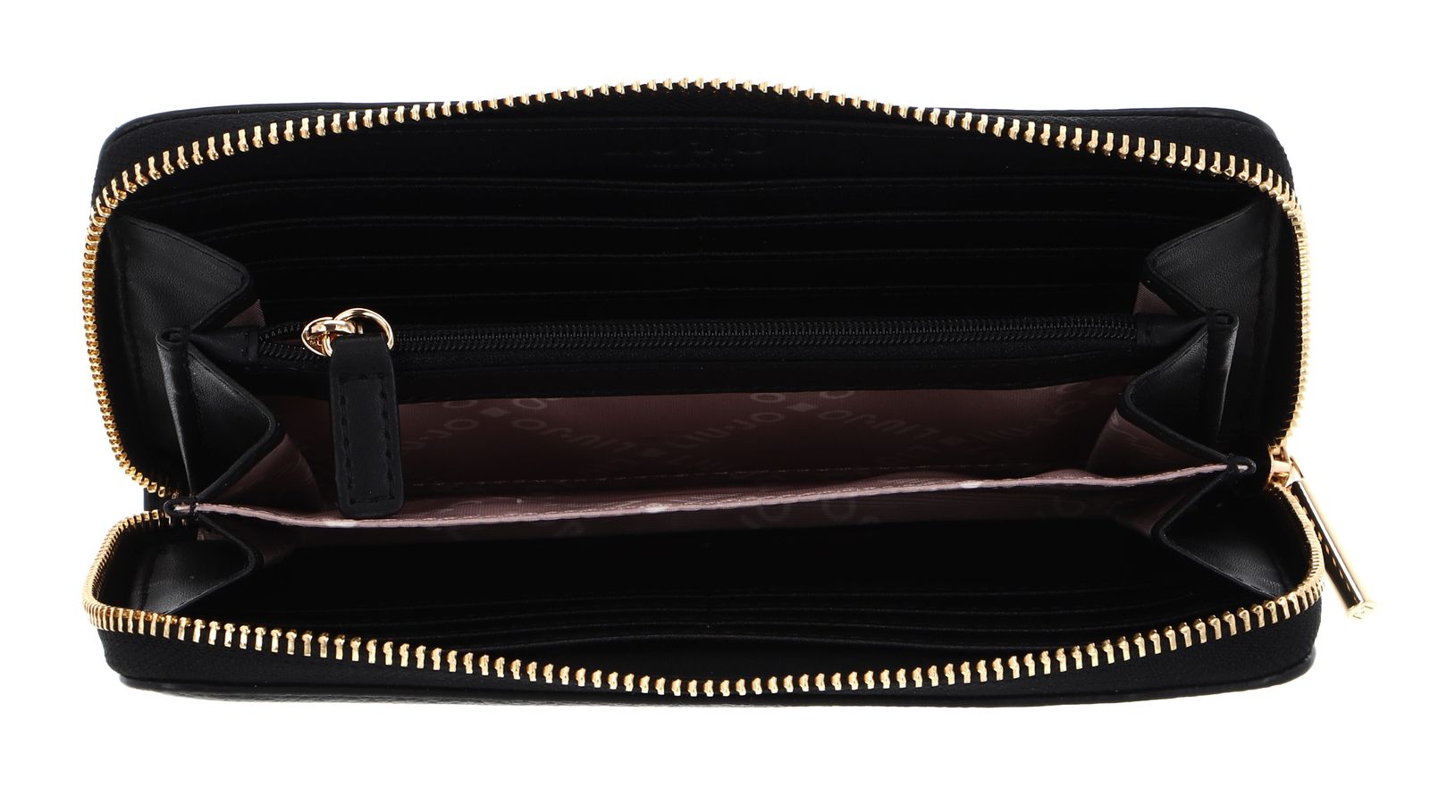 LIU JO Caliwen ECS Zip Around Wallet XL Nero LIU JO Caliwen ECS Zip Around Wallet XL Nero