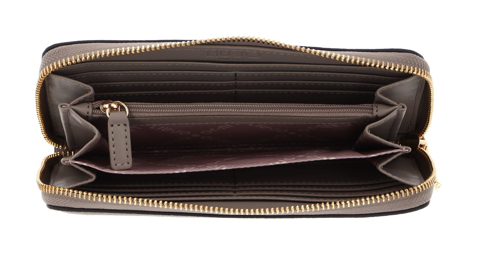 LIU JO Caliwen ECS Zip Around Wallet XL Desert Taupe LIU JO Caliwen ECS Zip Around Wallet XL Desert Taupe