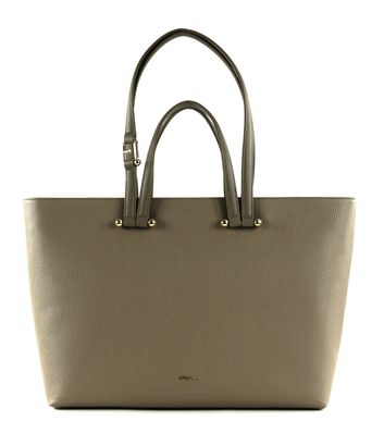 FURLA Duetto Tote L Stucco Gray