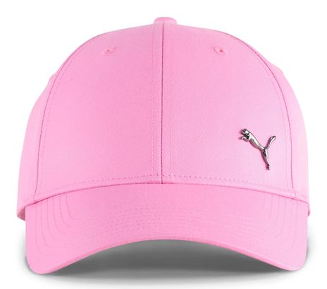 PUMA Essential Metal Puma Cat BB Cap Posie Pink