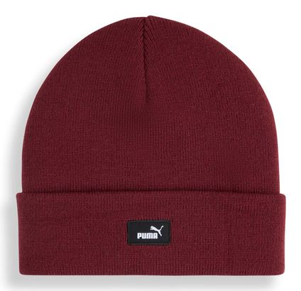 PUMA Ess Mid Crown Beanie Ruby Shimmer