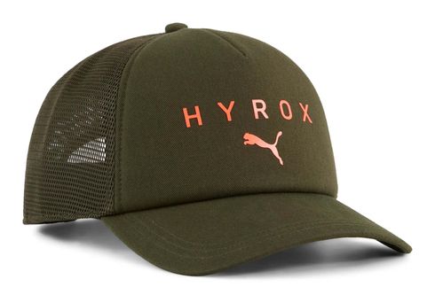 PUMA Puma x Hyrox Trucker Cap Dark Olive - Glowing Orange