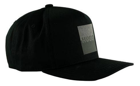 HUGO Marsel Splitted - Logo Cap Black