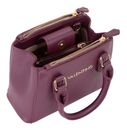 VALENTINO Zero Re Mini Shopping Bag Prugna