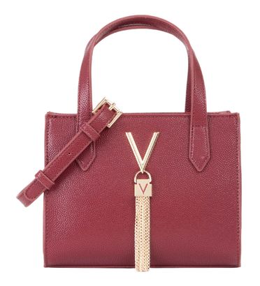 VALENTINO Divina Shopping Bag Bordeaux
