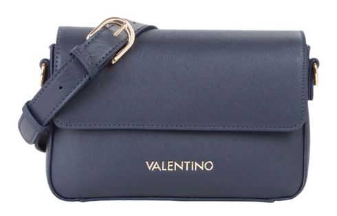 VALENTINO Zero Re Pattina Flap Bag Blu Notte