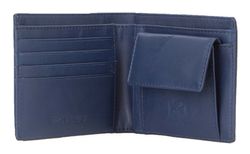 小物 VALENTINO VLTN Neck Wallet Blue Valentino Blue Valentino Garavani VLTN Neck Wallet Valentino