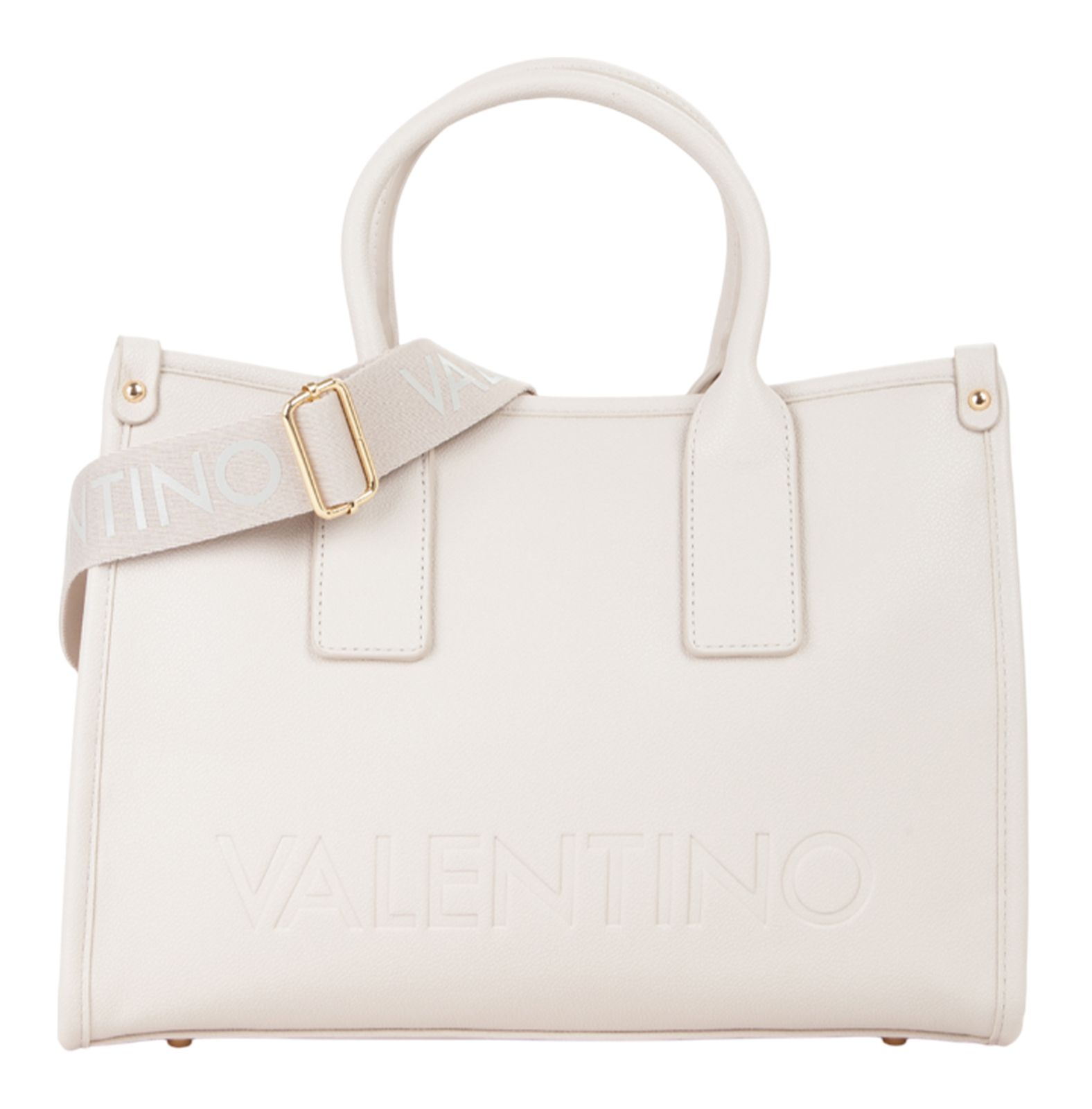 VALENTINO Foxy Re Shopping Bag Ecru VALENTINO Foxy Re Shopping Bag Ecru