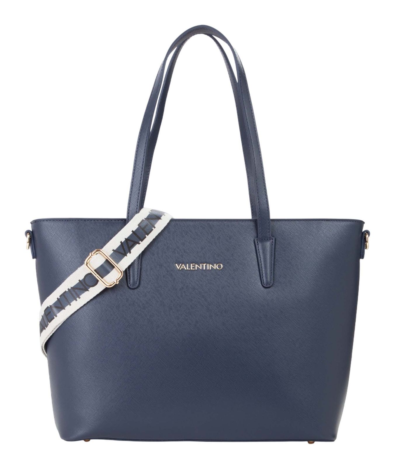 VALENTINO Zero Re Shopping Bag Blu Notte VALENTINO Zero Re Shopping Bag Blu Notte