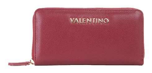 VALENTINO Divina Zip Around Wallet Bordeaux