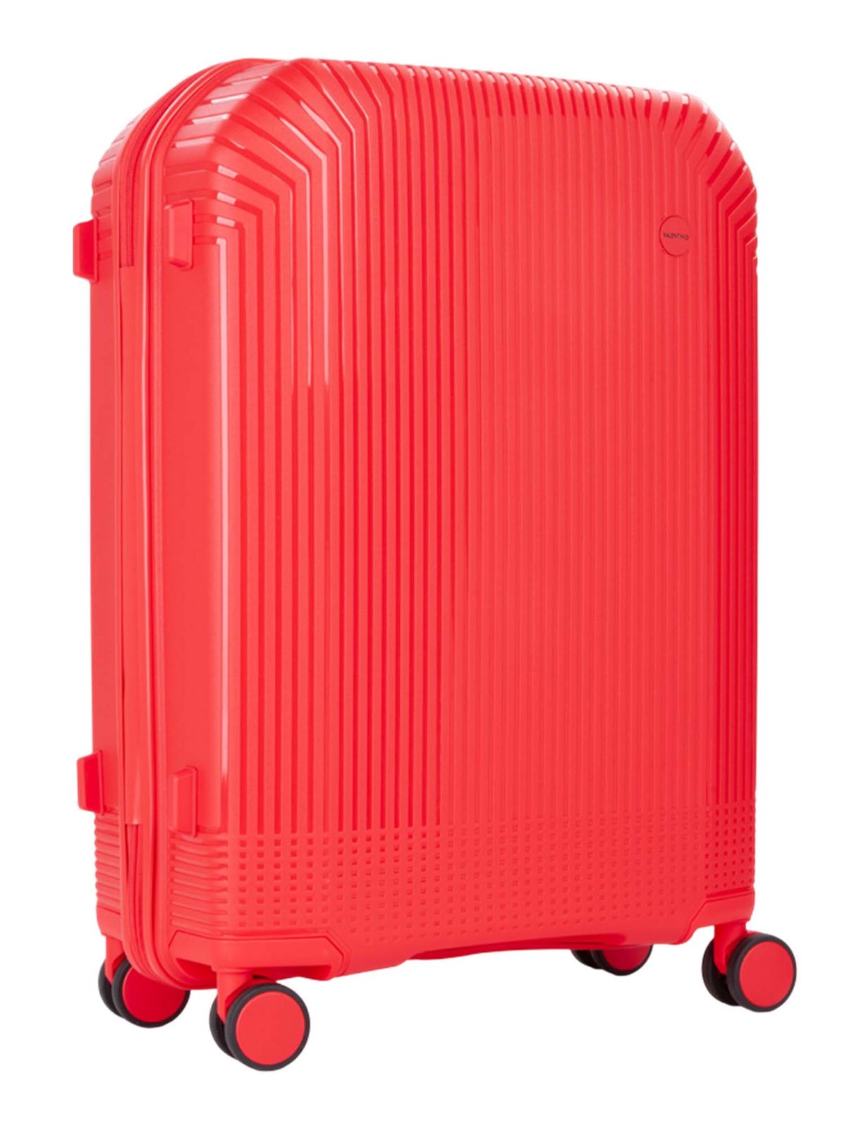 VALENTINO Wood Carry On Suitcase L Corallo VALENTINO Wood Carry On Suitcase L Corallo