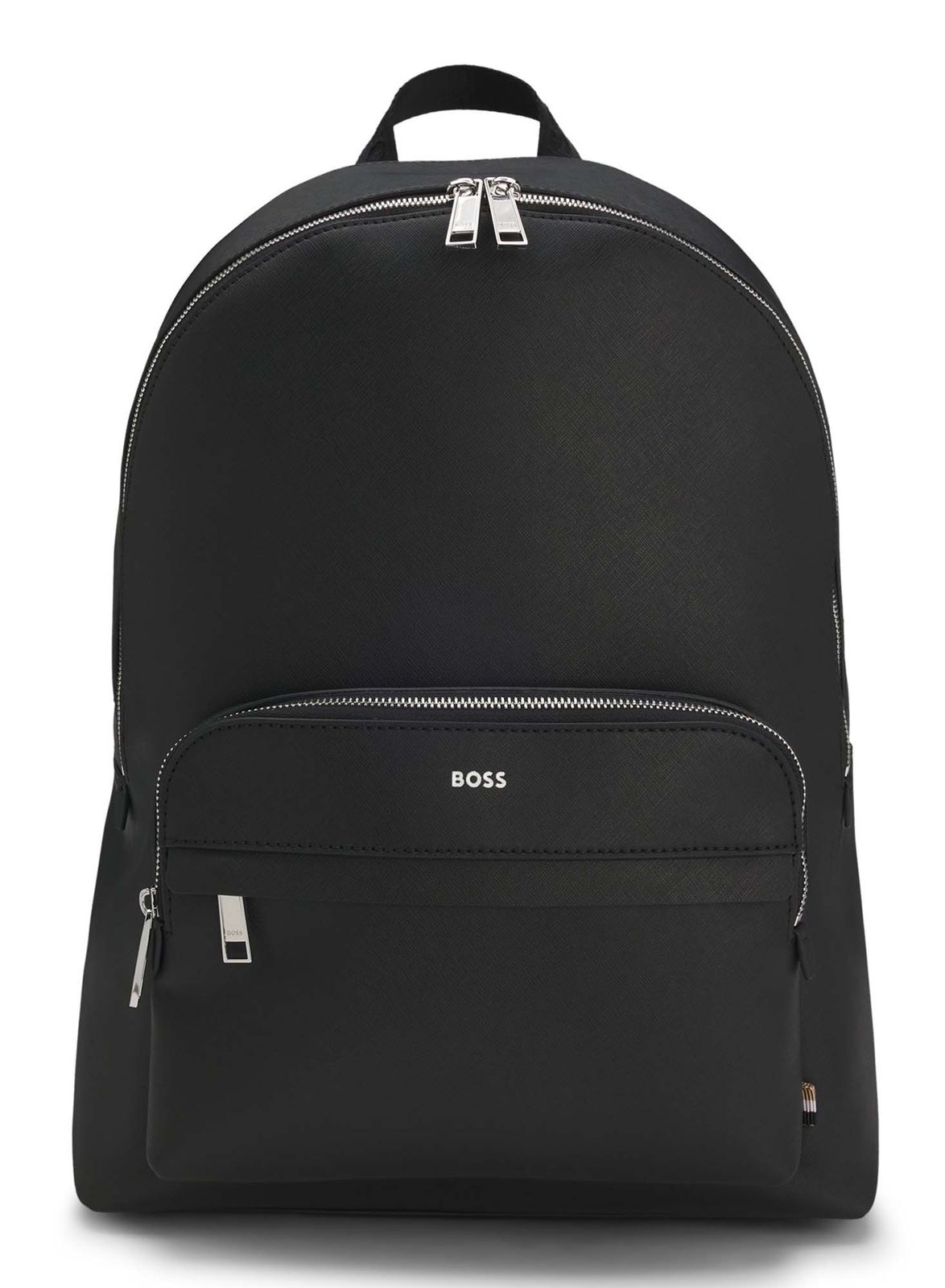 BOSS Zair Leather Backpack Black BOSS Zair Leather Backpack Black