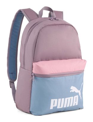 PUMA Phase Color Block Backpack Plum Jam - Cool Blue - Colorblock