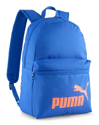 PUMA Phase Backpack Mountain Blue - Glowing Red