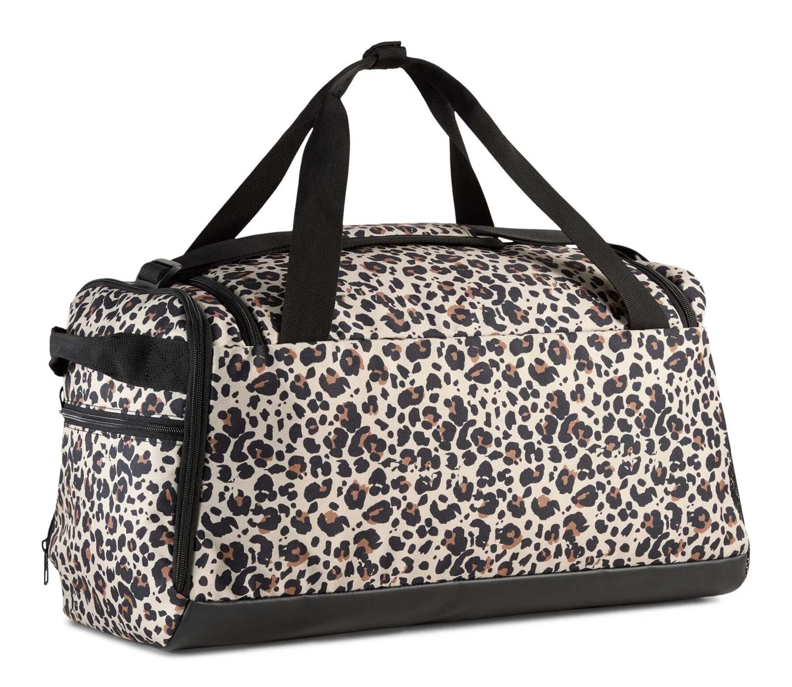 PUMA Challenger AOP Sports Bag S Puma Black - Leopard Aop PUMA Challenger AOP Sports Bag S Puma Black - Leopard Aop