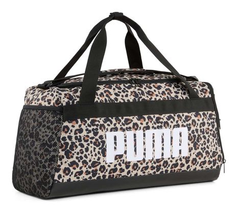 PUMA Challenger AOP Sports Bag S Puma Black - Leopard Aop