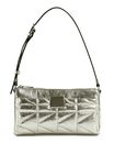 KARL LAGERFELD Kult Wrinkle Shoulder Bag Silver KARL LAGERFELD Kult Wrinkle Shoulder Bag Silver
