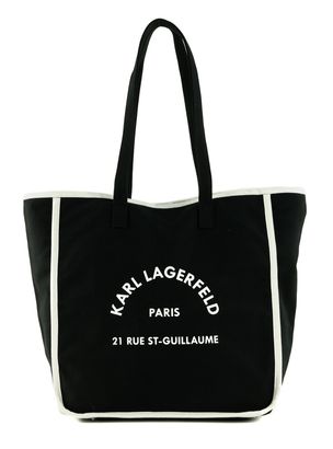 KARL LAGERFELD K / RSG Canvas Shopper Black