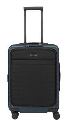 TITAN Upgrade 4W Trolley With Front Pocket S Midnight Blue