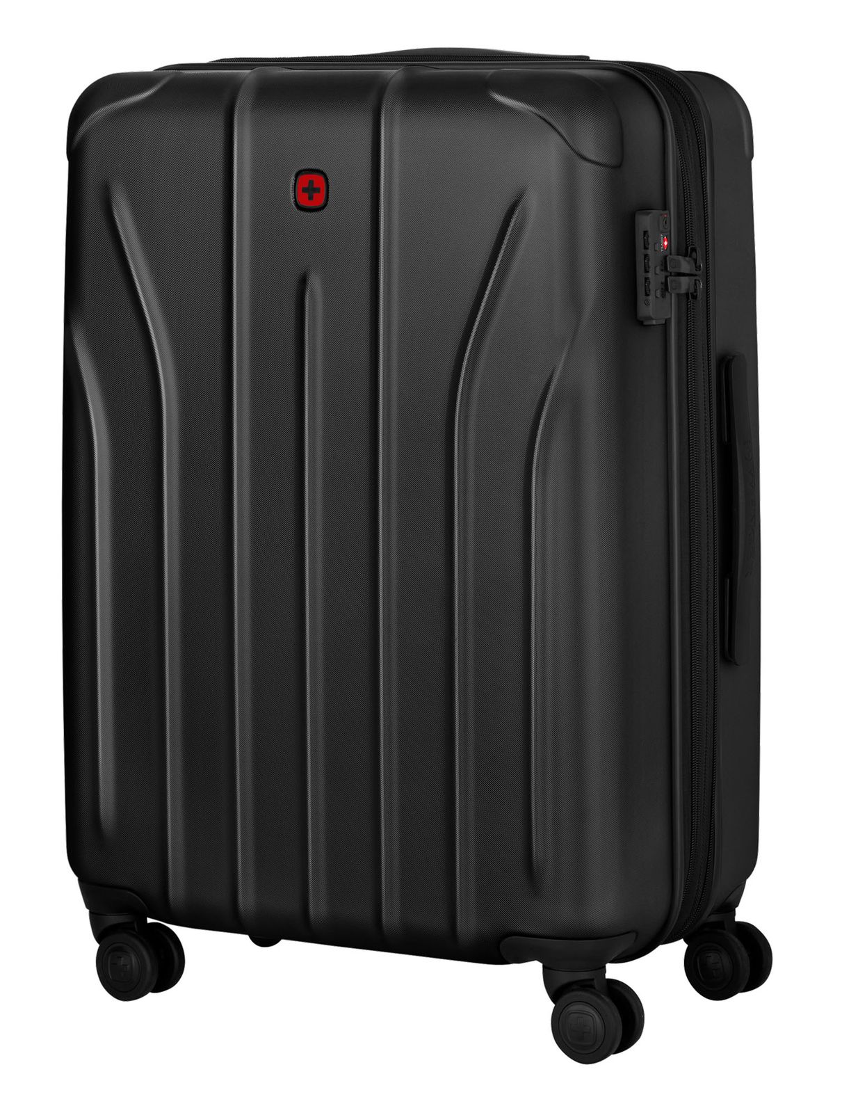 WENGER Oryson Expandable Hardside Case M Black WENGER Oryson Expandable Hardside Case M Black