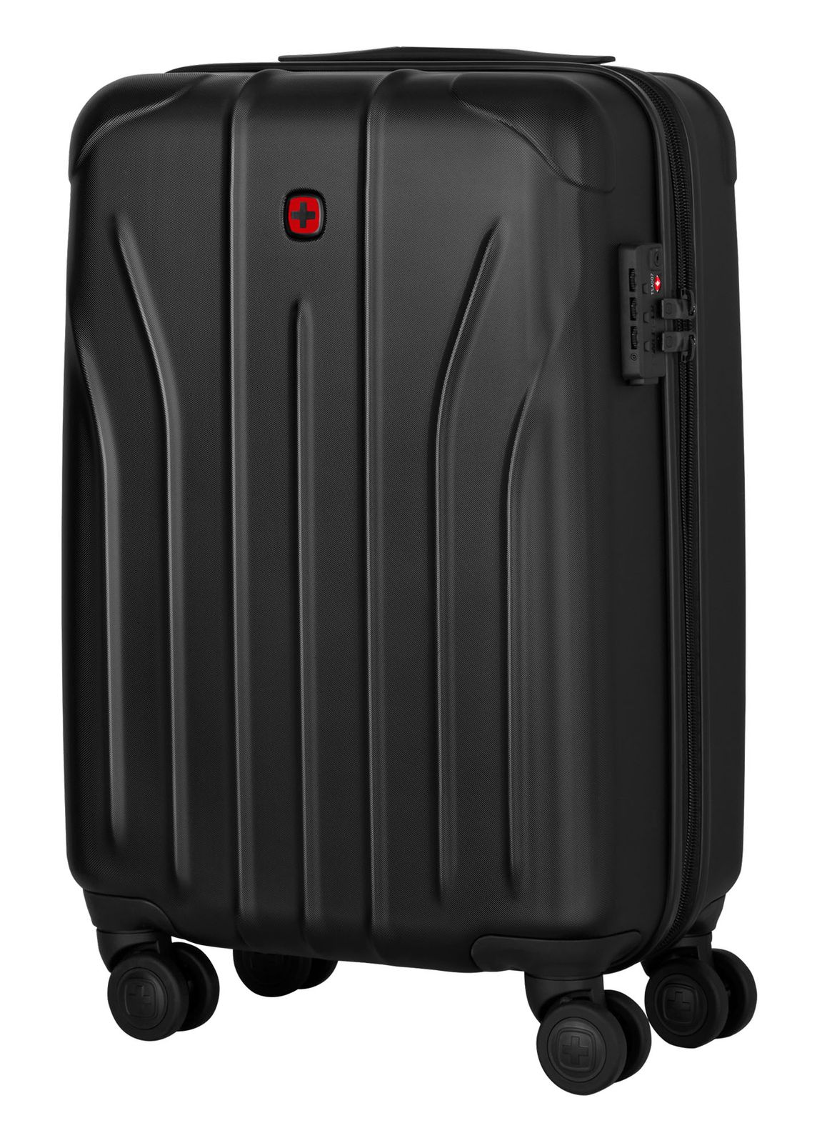 WENGER Oryson Expandable Carry-On Hardside Case S Black WENGER Oryson Expandable Carry-On Hardside Case S Black