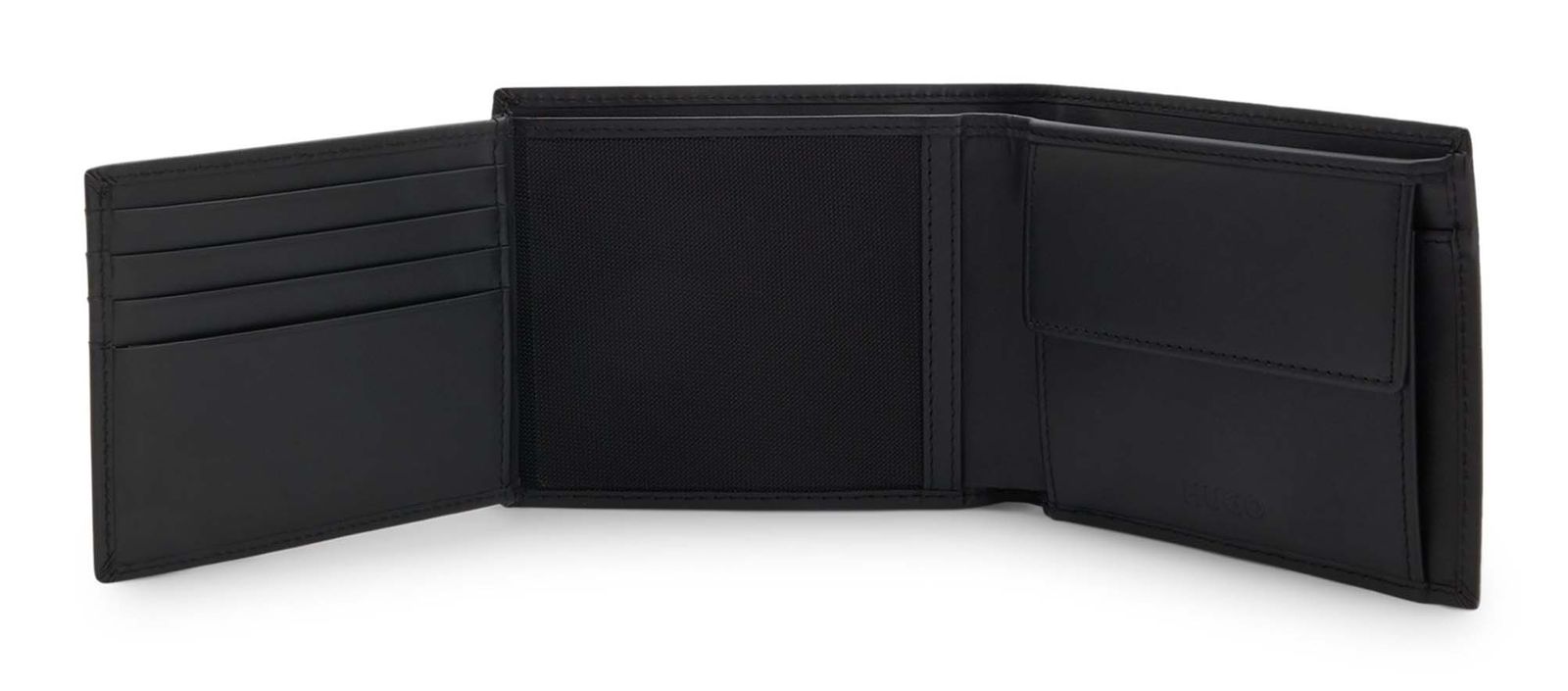 HUGO Tibby Trifold Wallet Black HUGO Tibby Trifold Wallet Black
