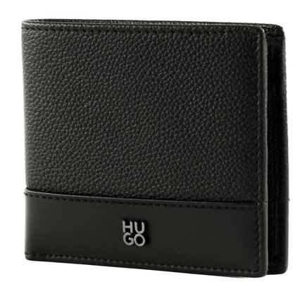 HUGO Quantic 4CC Wallet Black