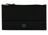 HUGO Quantic Zip Card Case Black