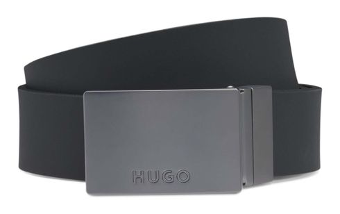 HUGO Giffin-Gm Gb35 Leather Belt W115 Black - shortenable
