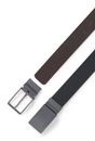 HUGO Giffin-Gm Gb35 Leather Belt W115 Black - shortenable