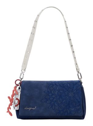 Desigual Sierra Naron Flap Bag M Azul Noche