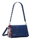 Desigual Sierra Naron Flap Bag M Azul Noche Desigual Sierra Naron Flap Bag M Azul Noche