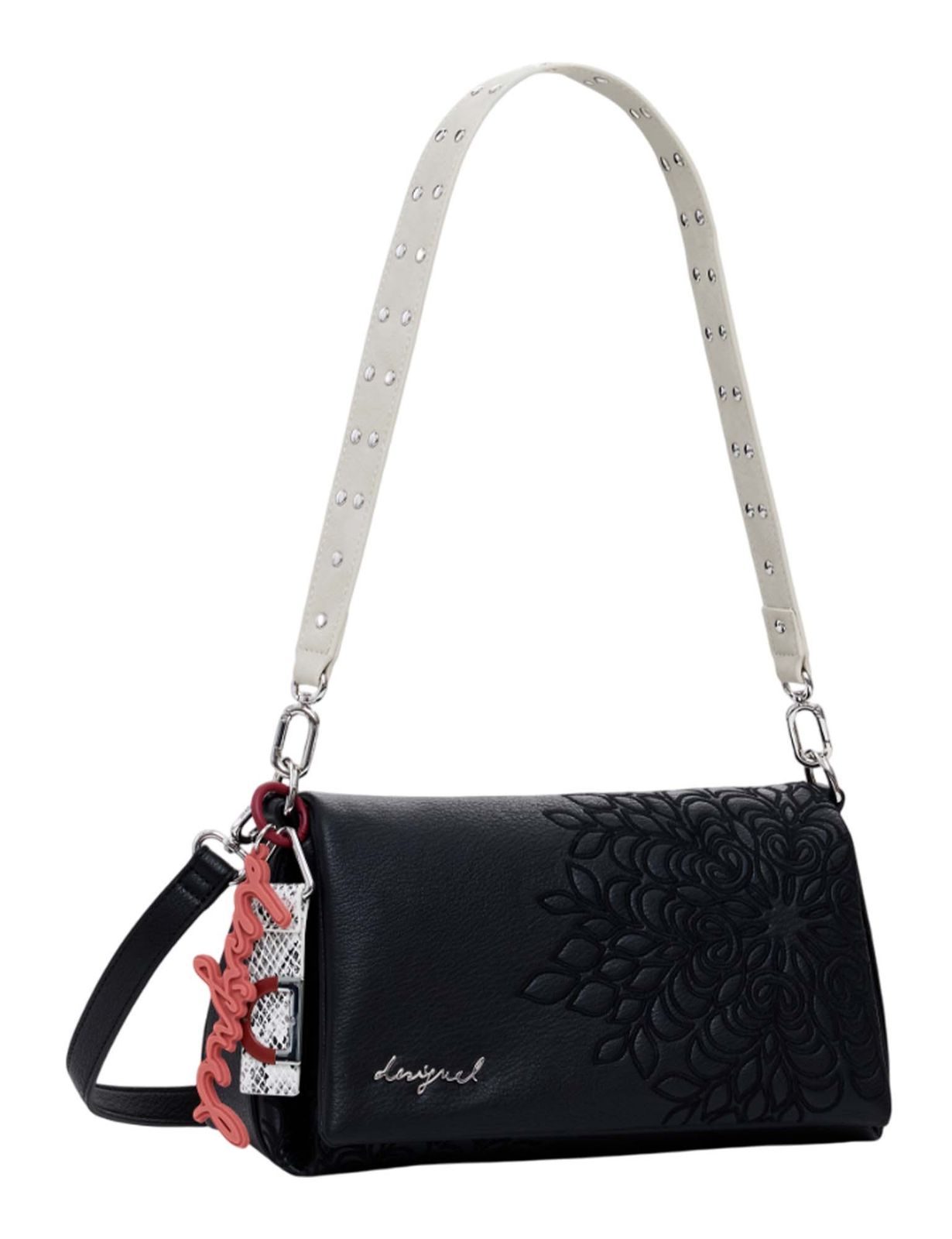 Desigual Sierra Naron Flap Bag M Black Desigual Sierra Naron Flap Bag M Black