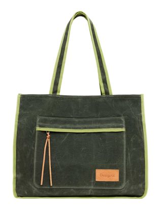 Desigual Mediterraneo Khiva Shopping Bag Khaki