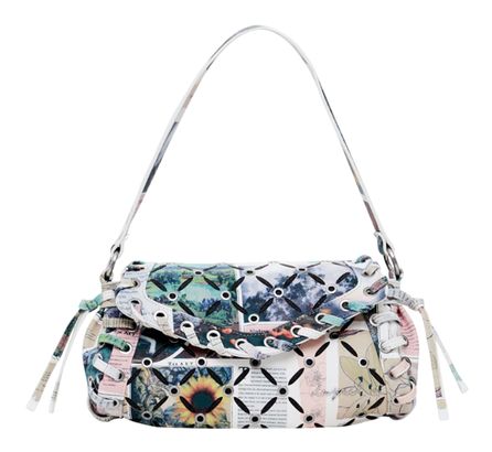 Desigual Juliett Cut Out Print Shoulder Bag Tutti Fruti