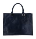 THE BRIDGE Ida Handbag With Shoulder Strap Oltremare / Oro THE BRIDGE Ida Handbag With Shoulder Strap Oltremare / Oro