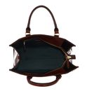 THE BRIDGE Ida Handbag With Shoulder Strap Marrone 14 / Oro THE BRIDGE Ida Handbag With Shoulder Strap Marrone 14 / Oro