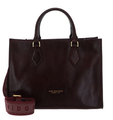 THE BRIDGE Ida Handbag With Shoulder Strap Mosto / Oro