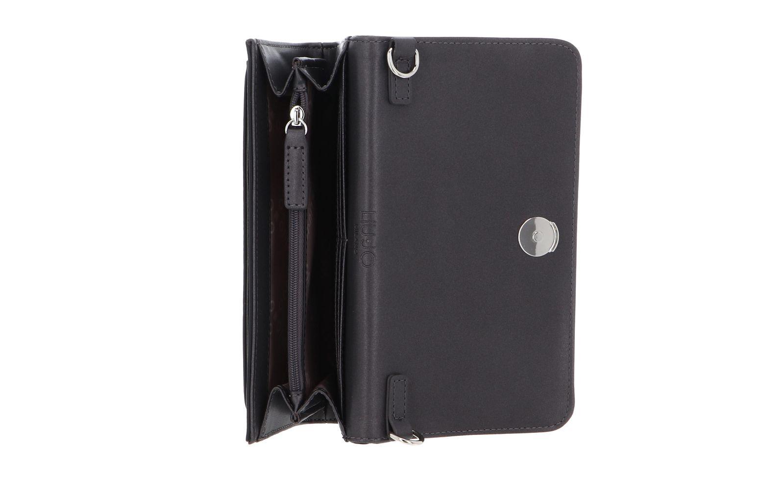 LIU JO Caliwen Bifold Wallet XL Antracite Met. LIU JO Caliwen Bifold Wallet XL Antracite Met.