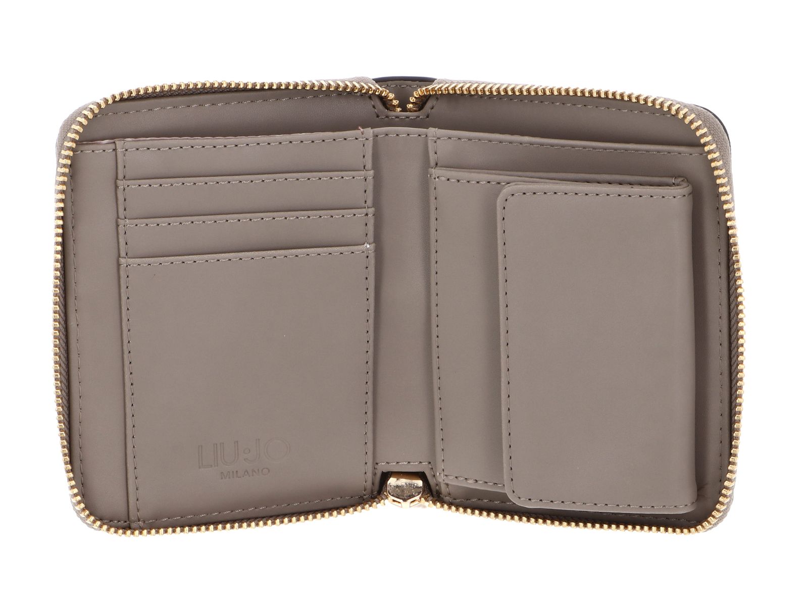 LIU JO Caliwen ECS Zip Around Wallet M Desert Taupe LIU JO Caliwen ECS Zip Around Wallet M Desert Taupe