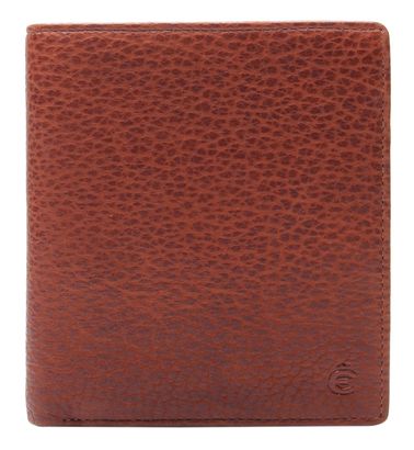 Esquire Bison Horizontal Wallet Cognac